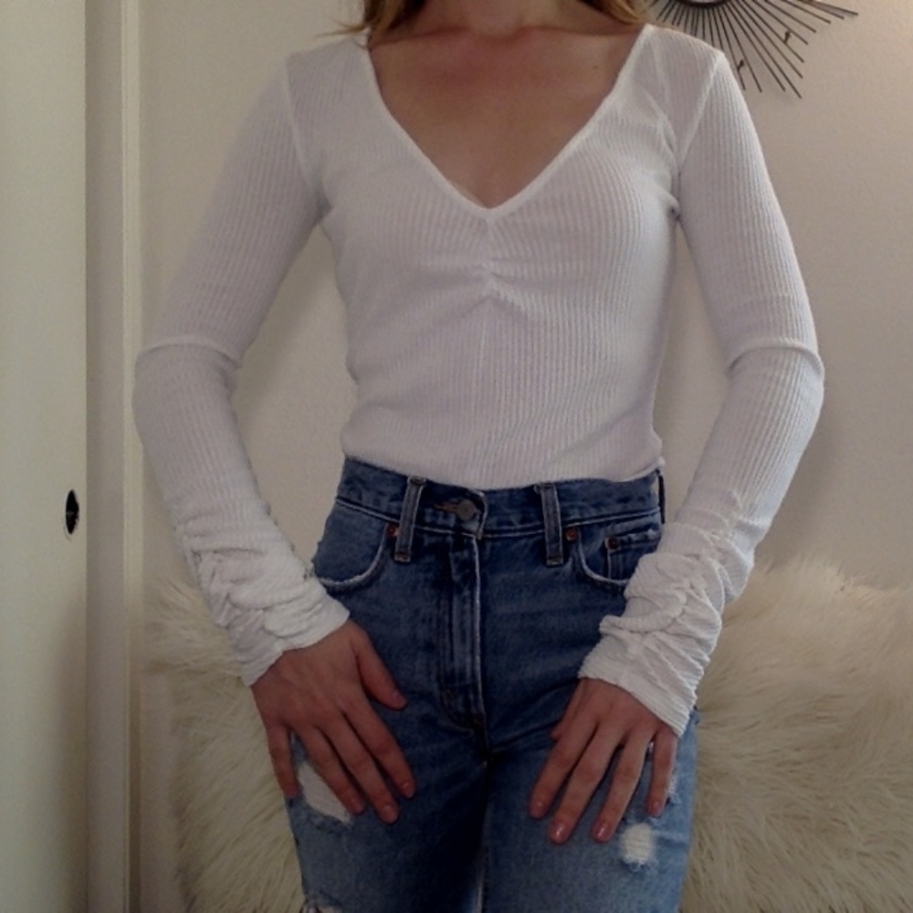 Free People V Bodysuit